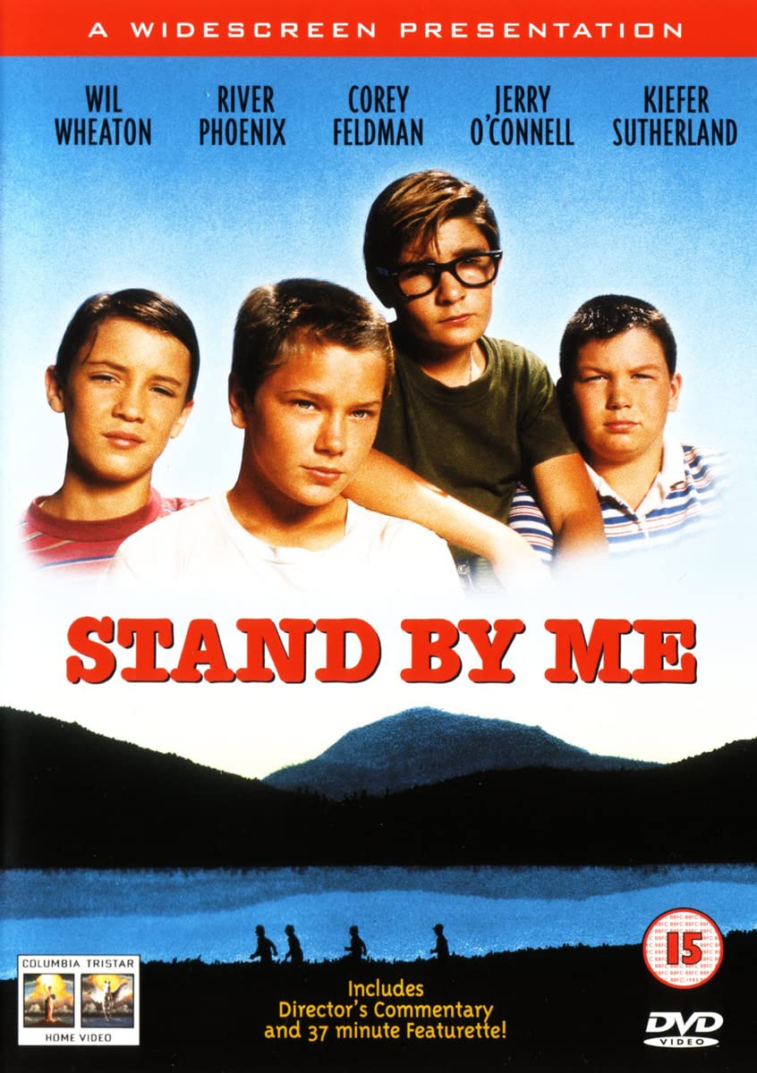 80s Classic Retro Vintage Movie Film Posters Poster Prints Wall Art Pictures (Stand By Me, A3 Poster)