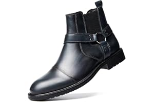 Arkbird Chelsea Ankle Boots for Men Genuine Leather Oxford Casual and Formal Dress Boot