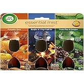 Air Wick Essential Mist – Triple Refill Multi-fragrance Pack Fall, 3 Refills