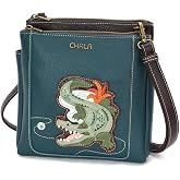 CHALA Merry Messenger RFID Protected Women Faux Leather Shoulder Purse with Adjustable Crossbody Strap