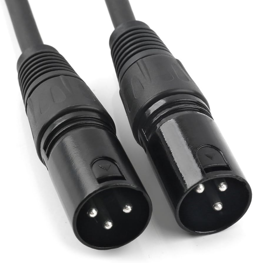 Airtana XLR Splitter Cable, 3 Pin XLR Female to Dual XLR Male Patch Y Cable Balanced Microphone Splitter Cord Audio Adaptor- 1.5 Feet - Image 4
