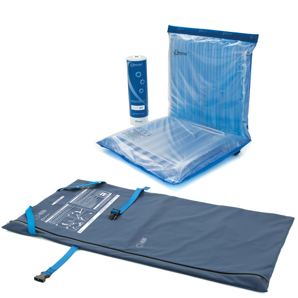 Repose 400 mm Pressure Relieving CareSit Static Chair and Wheelchair Cushion and Pump Amazon