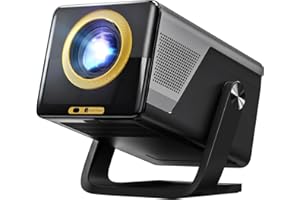 [2000 ANSI Daylight Visible] Native 1080P Smart Video Projector 4K 8K Input, Android 14 Projecteur Portatif with HiFi Sound, 