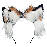 Ekwikzz Cat Cosplay Ears Cat Ears Headbands Clips Accessories Punk Gothic Cross EK12-EK28