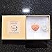 Zenergy Gems CHARGED Natural Himalayan Gemstone Crystal Puffy Heart Pendant Necklace + 20