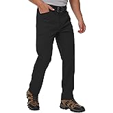 AIRDYNAM Men's Slim Fit Casual Pants Ripstop Lightweight Water Resistant Cargo Utility Work Pant Straight Leg