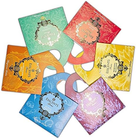 Premium six pack of Scented Sachets for Drawers,and Closets, Lovely Fresh fragrance, Lot of 6/12 sachets, Sandalwood,Jasmine,Rose,Ocean,Lavender And Morning Blossom. (12)