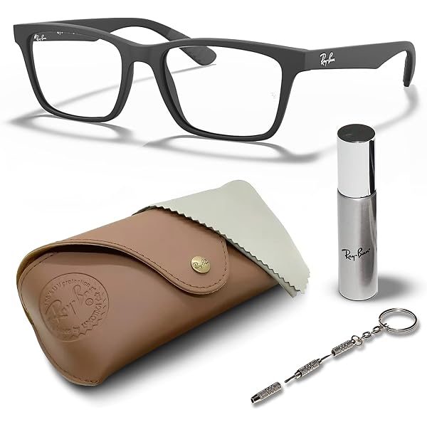 値下げ！【美品】RayBan RB2547-VF 老眼鏡 レンズ付 メガネ Ray-Ban RB7025 Square Shape Injected Eyeglasses with Official