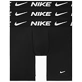 Nike Men's Essential Micro Stretch Long Leg Boxer Brief Underwear (3-Pack)