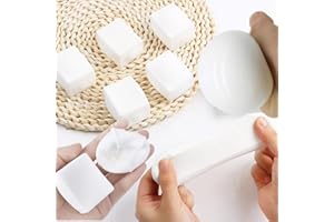 ZASNYNUA 7 Pack Tofu Slow Rising Stress Balls, Squishy Ball Bulk for Kids Anxiety Relief, Sensory Pull Stretch Dough Ball Fidget Toy, Classroom Prize Box Toys for Classroom