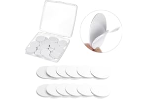 PRUDIUT 60Pcs NFC Tags NFC Stickers Chip Round NFC Tags Rewritable NFC Cards with Adhesive Back Compatible with TagMo and Amiibo and NFC Enabled Mobile Phones Devices