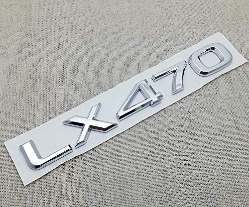 LX470 Logo Car Rear Emblem Trunk Back Tail Sticker Badge Decor For LEXUS LX470