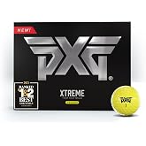PXG Golf Xtreme Tour Golf Balls for Men, 12 Pack, 4 Sleeves