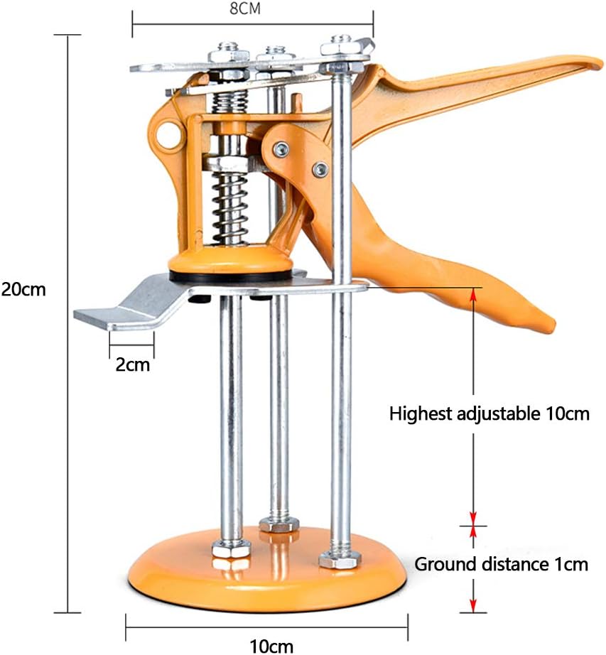 [Upgraded] Tile Leveling System, Tile Leveler Spacers, Reusable Tile Installation Tool Kit, Construction Wall Floor Balance Tools For Construction, Like Building Walls & Floors, Doors and Cabinet. - - 