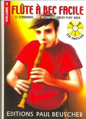 Download Partition : Flute a bec facile vol.1 + CD PDF