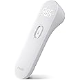 iHealth No-Touch Forehead Thermometer, Digital Infrared Thermometer for Adults and Kids, Touchless Baby Thermometer with 3 Ul