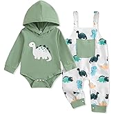 NZRVAWS Newborn Baby Boy Clothes Infant Boy Clothing Hoodie Sweatshirt Long Pants Outfit Set Fall Winter 0-18M
