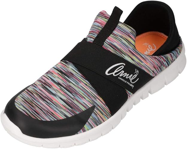 Amazon アーノルドパーマー レディース メッシュ スニーカー 2way キックバック サボ サンダル カジュアル ゴムバンド スリッポン 黒 ブラック Arnold Palmer An0909 スニーカー