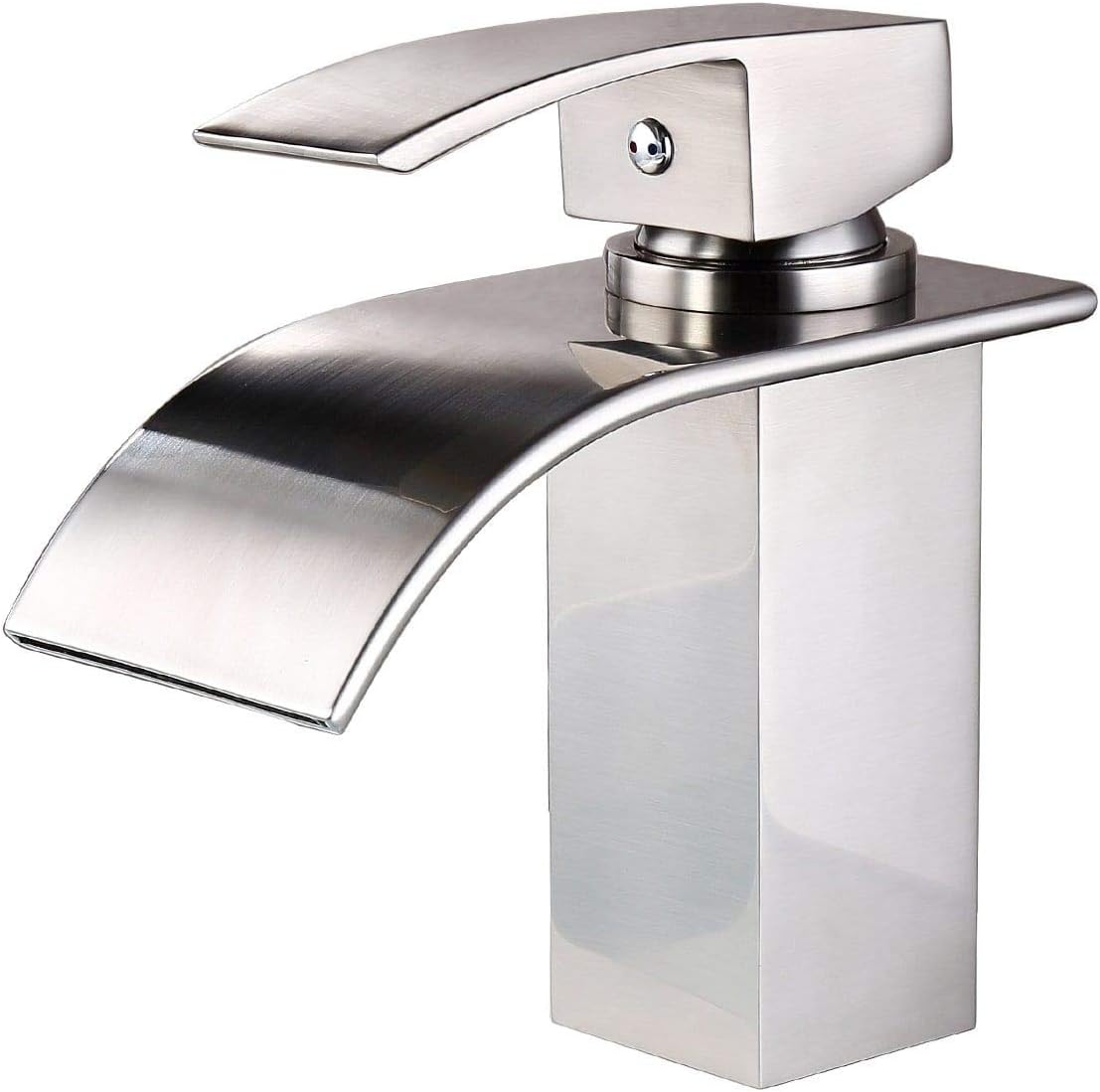 Sumerain S1216NW WATERFALL BATHROOM SINK FAUCET Chrome Bathroom Sink