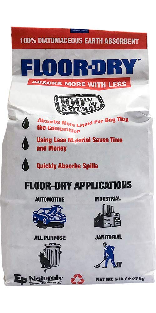 FloorDry Diatomaceous Earth Granular Absorbent EP