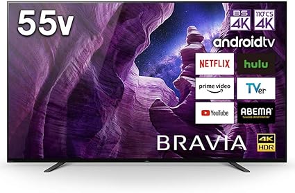 Amazon ソニー 55v型 有機el テレビ ブラビア Kj 55a8h 4kチューナー 内蔵 Android Tv 年モデル テレビ 通販