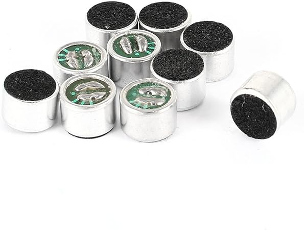 Amazon Uxcell コンデンサ マイクロホン 10個 10mmダイヤ Micカプセルエレクトレットコンデンサマイク Uxcell プロジェクター取付部品