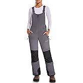 BenBoy Women's Snow Bibs Ski Waterproof Windproof Insulated Overalls Ripstop Snowboard Pants Winter