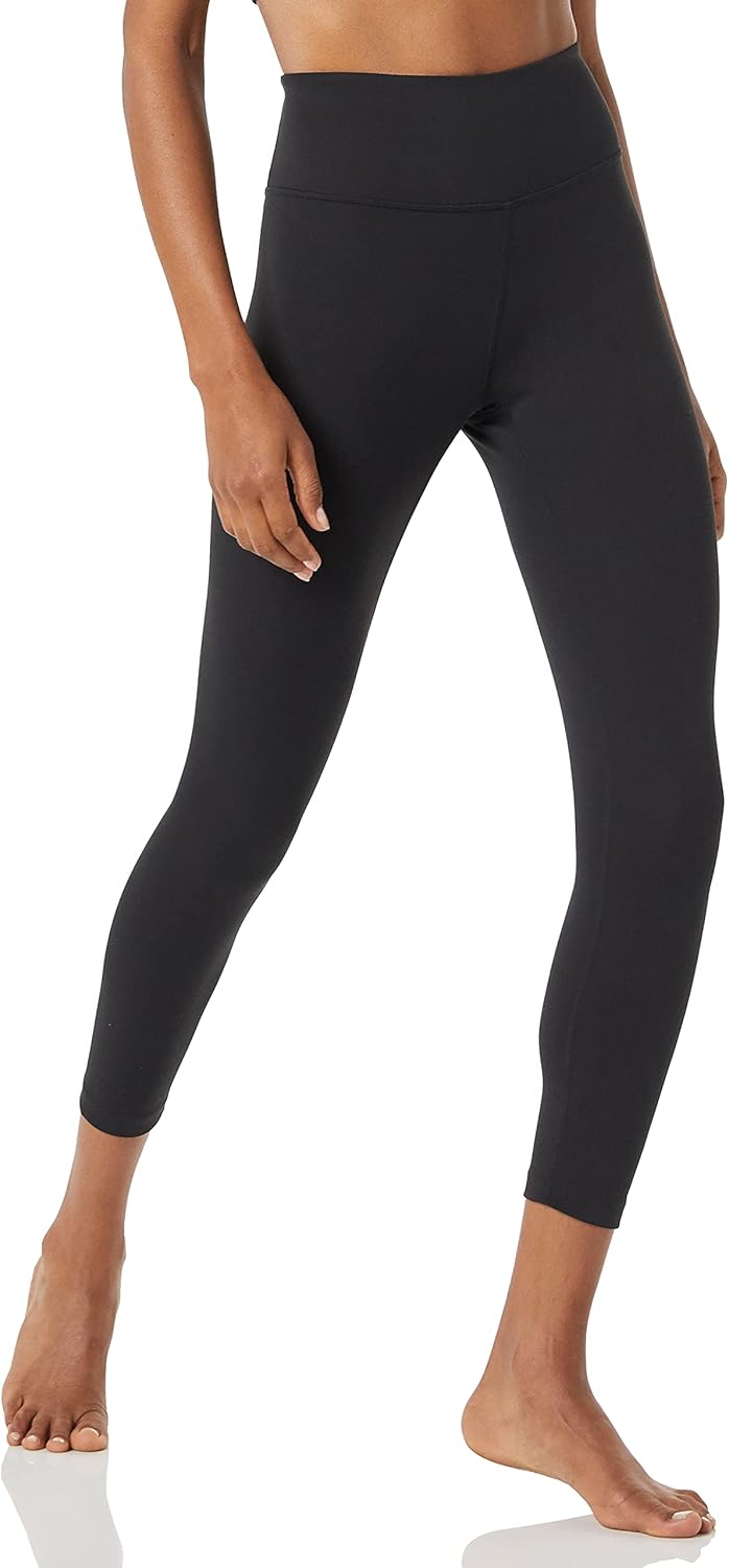 Core 10 Women's Spectrum Yoga High Waist 7/8 Crop Legging-24: Clothing