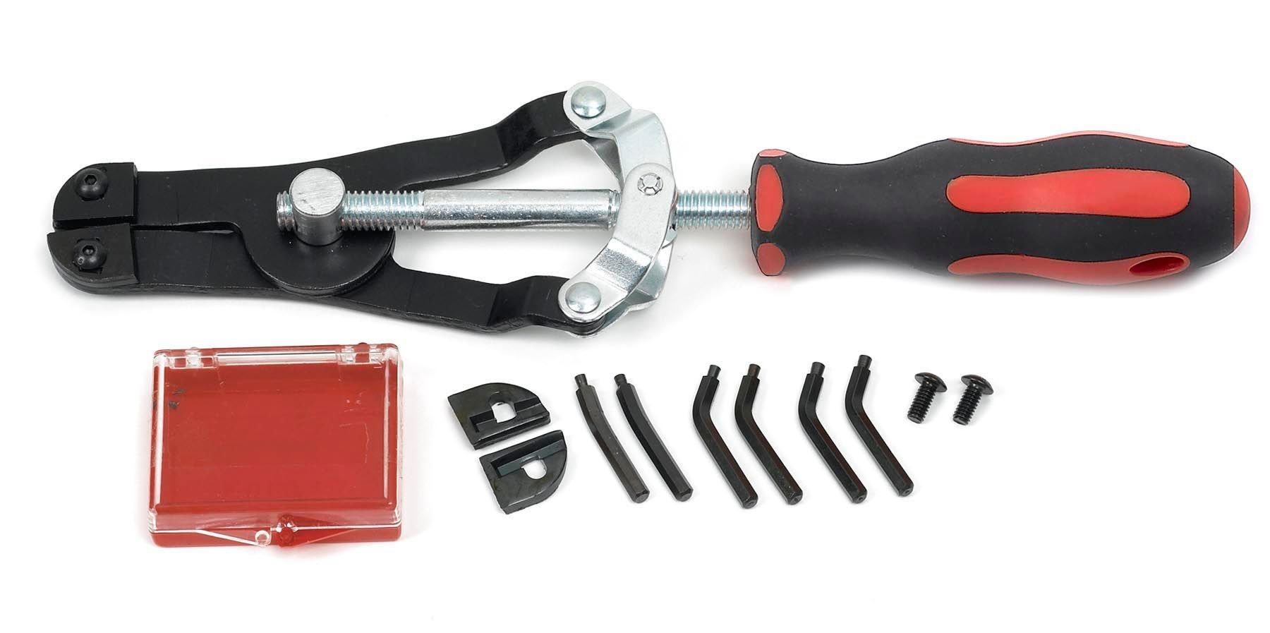 GEARWRENCH Heavy-Duty Interchangeable Tip Convertible Snap Ring Pliers, 9-1/2" - 2012D