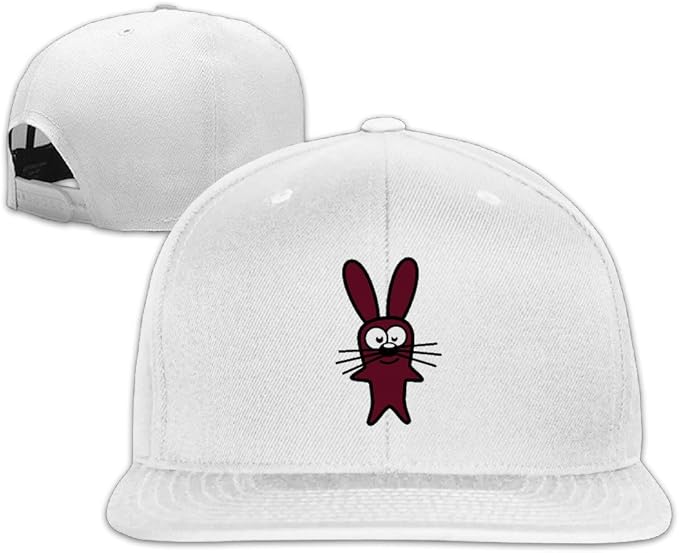 Amazon ちひろ 可愛い 動物 マンガ イラスト ユニセックス レジャー キャップ ストリート系 アウトドア ホワイト サイズ フリー キャップ 通販