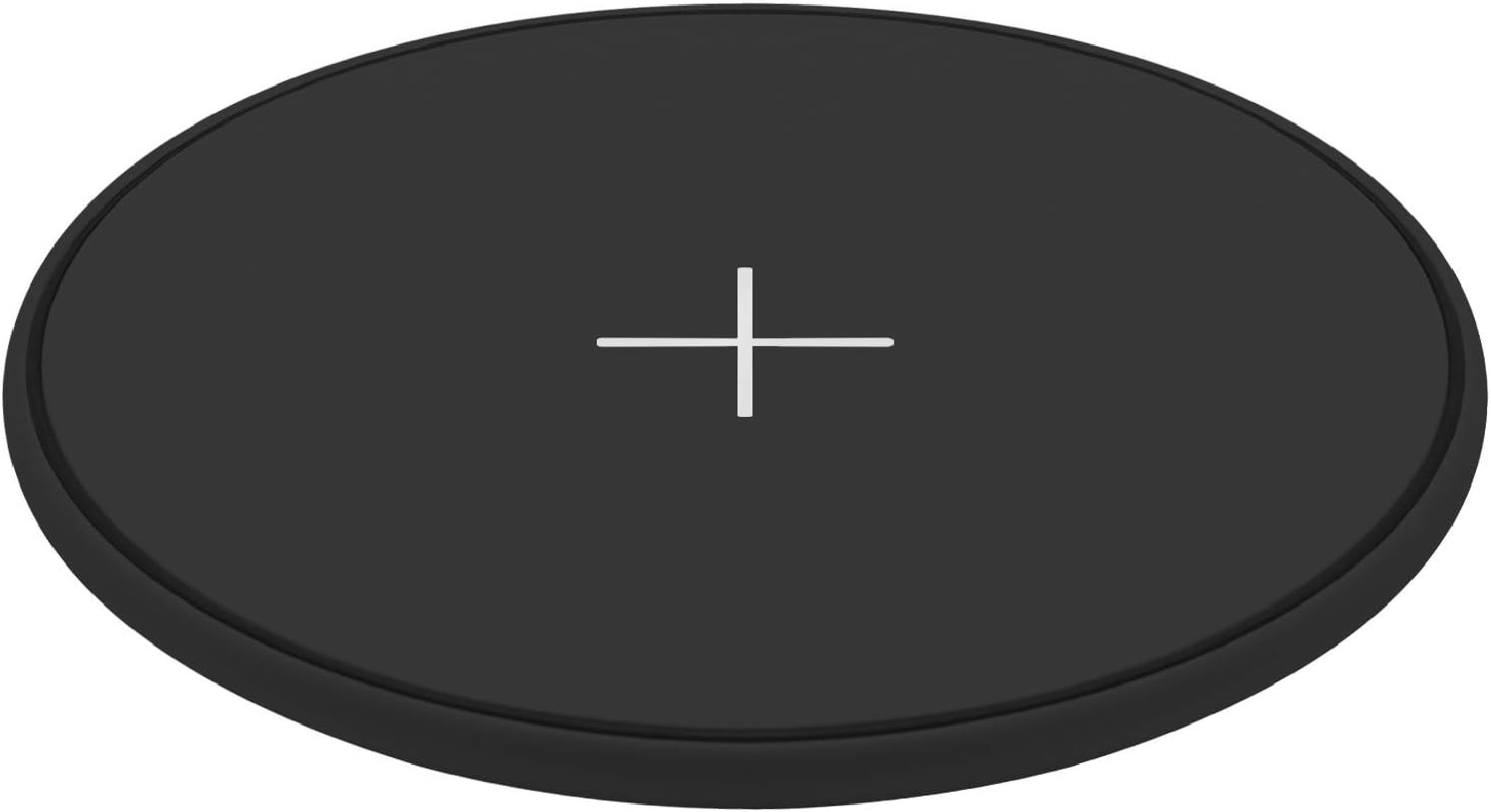 Juice Wireless Charging QI Compatible 10 W Pad for Apple iPhone Samsung, Huawei - Black