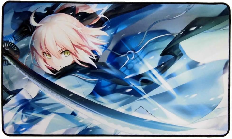 Amazon Fate カードゲーム プレイマット デスクマット セイバー 沖田総司 トレカ 通販