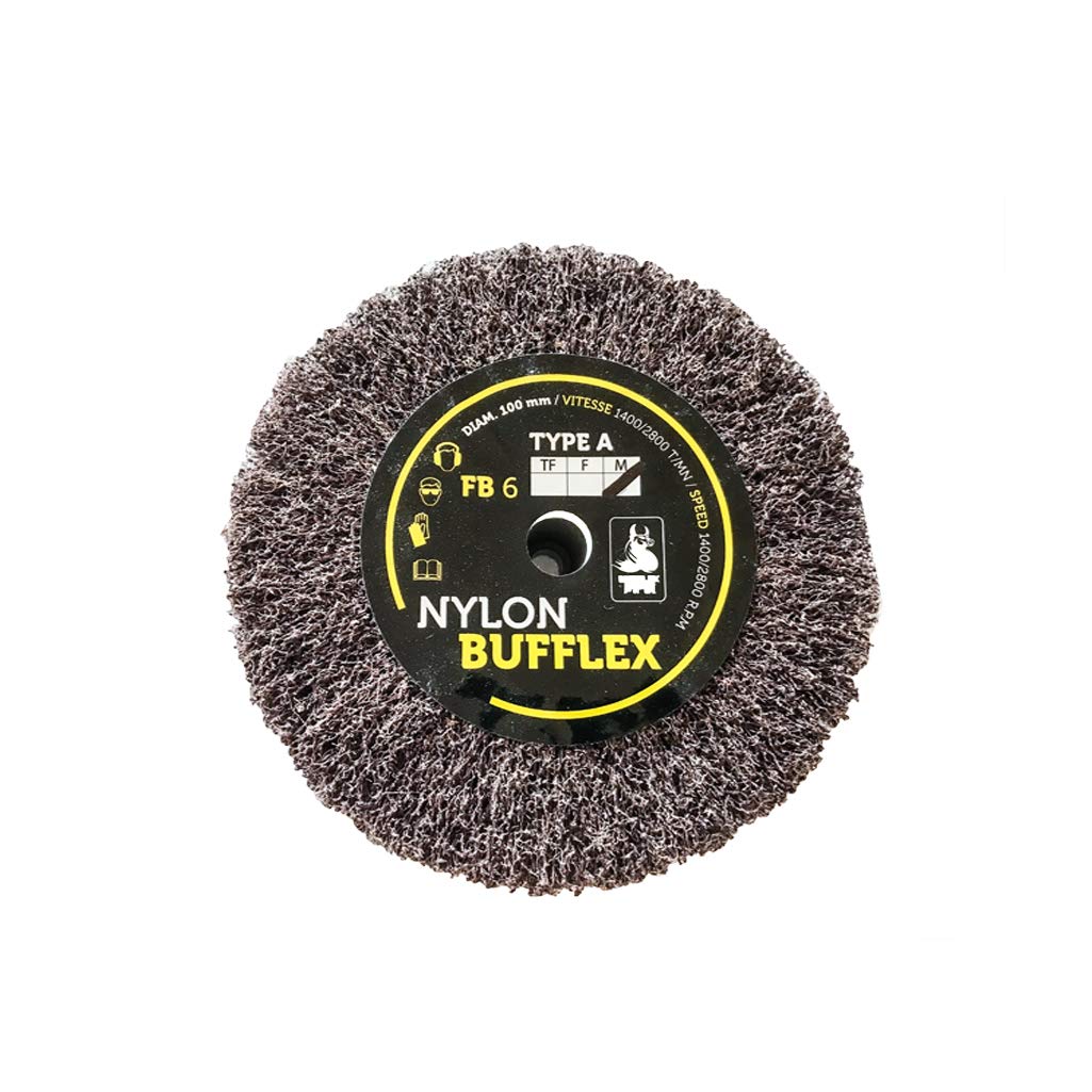 Bufflex Flap Wheel for fine Grinding disc 120 Medium 100 x 25 mm