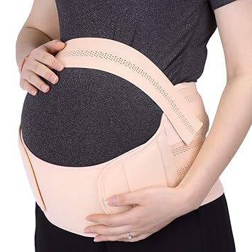 Amazon.com: Cinturón de maternidad, banda para el vientre Lifecolor, faja para el vientre pélvico y soporte para la espalda inferior para el embarazo, L, Color piel (nude): Baby