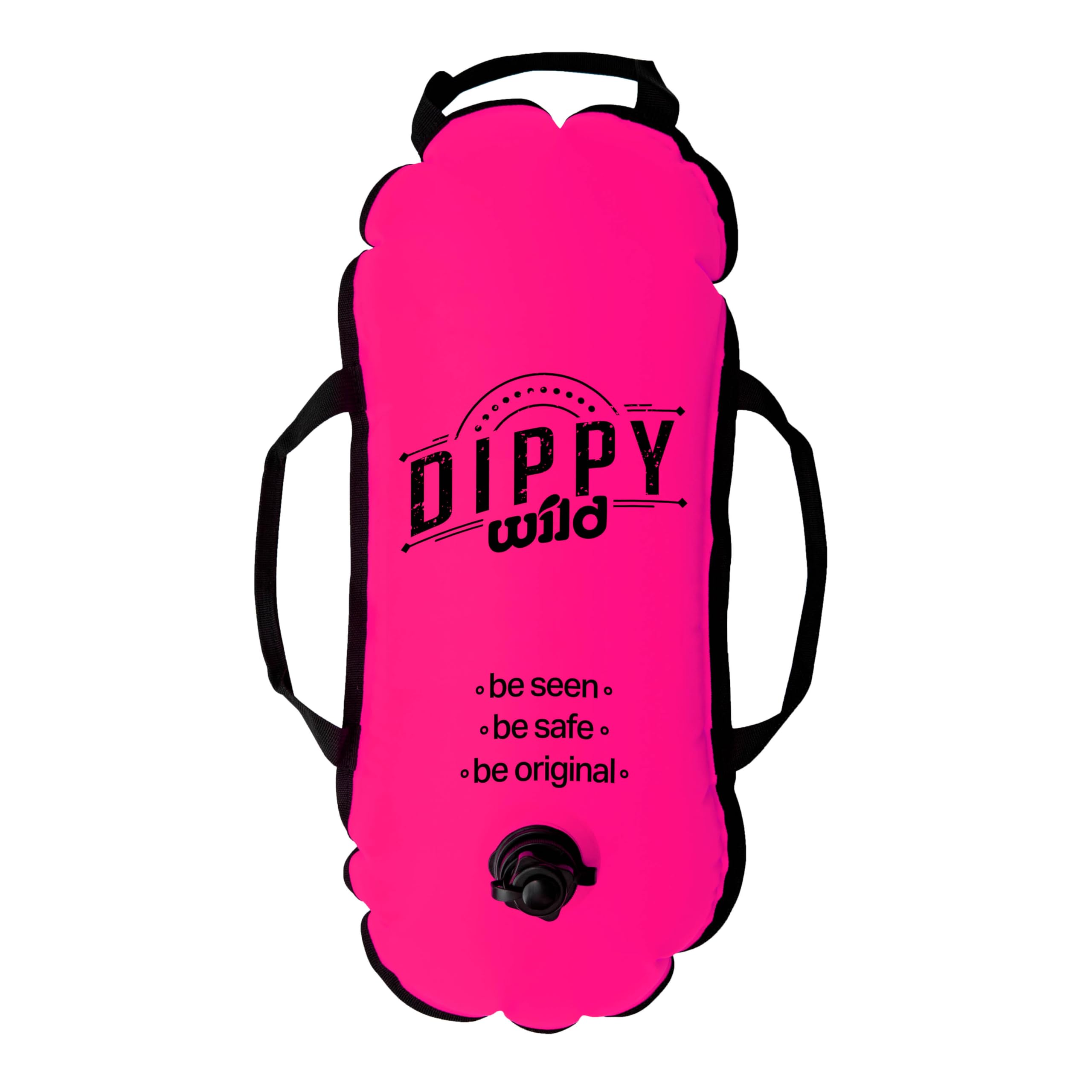 Dippy WILD Swimming Float | Swim Buoy | Tow Float for Open Water Swimming Float | Swimming Buoy Open Water | Wild swimming Accessories | Swimmers, Triathletes