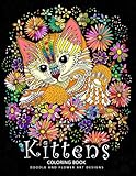 Kittens Coloring Book: Cat Stress-relief Coloring Book For Grown-ups by Balloon Publishing, Adult Coloring Books