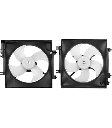 A-Premium Engine Radiator Cooling Fan Assembly Compatible with Select Subaru Models - Forester 2009-2013, Impreza 2009-2010, 2.5L - Replace# 73310FG003 A-Premium Engine Radiator Cooling Fan Assembly Compatible with Select Subaru Models - Forester 2009-2013, Impreza 2009-2010, 2.5L - Replace# 73310FG003