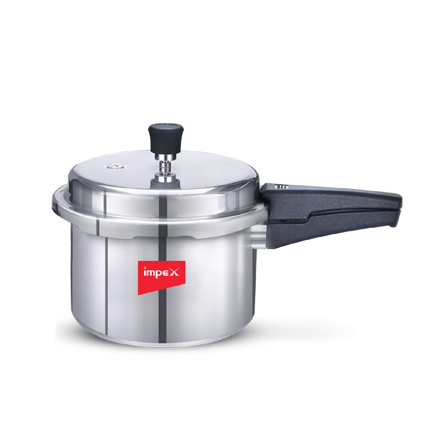 Buy Impex ECO Induction Base Outer Lid Aluminium Pressure Cooker, 3