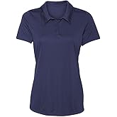 Opna Women's Dry-Fit Golf Polo Shirts 3-Button Golf Polo's in 20 Colors XS-3XL Shirt