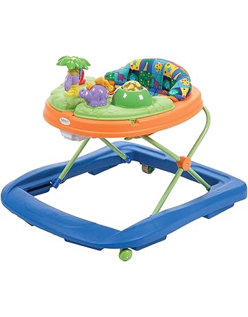 Safety 1st Dino Sounds 'n Lights Discovery Baby Walker with Activity Tray