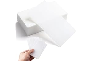 Isslly 100 pcs Hair Perm Papers, Disposable Perm Rods End Wrapping Papers, High Temperature Resistant Thicken Cold Hot Perms Paper for Women Hair Curling, Hair Styling