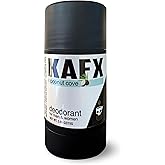 KAFX Body Natural Deodorant for Women & Men – Coconut Cove Scent, Long-Lasting Odor Protection with Coffee-Infused Oil, Organic, Baking Soda-Free, Aluminum-Free, 2.65 oz/ 75g
