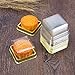 50 Set Gold bottom Clear cover plastic mini cake box,muffin box,moon cake box,mung bean cake snow Mei Niang box