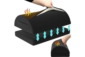 Foot Rest for Under Desk at Work, Adjustable Footrest for Office Chair & Gaming Chair,Ergonomic Footrest Pillow Desk Foot Sto