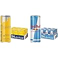 Red Bull Yellow Edition Tropical and Sugar Free Energy Drinks, 8.4 Fl Oz, 24 Cans (6 Packs of 4)