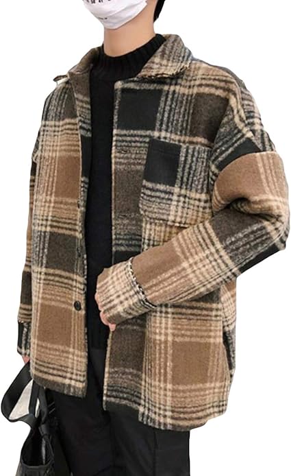 Amazon Co Jp Alppvメンズ コート ジャケット ラシャコート メンズ パーカー 冬 春 秋 トップス チェスターコート キレイめ お兄 系 おにい 服 通販 ファッション 服 ファッション小物