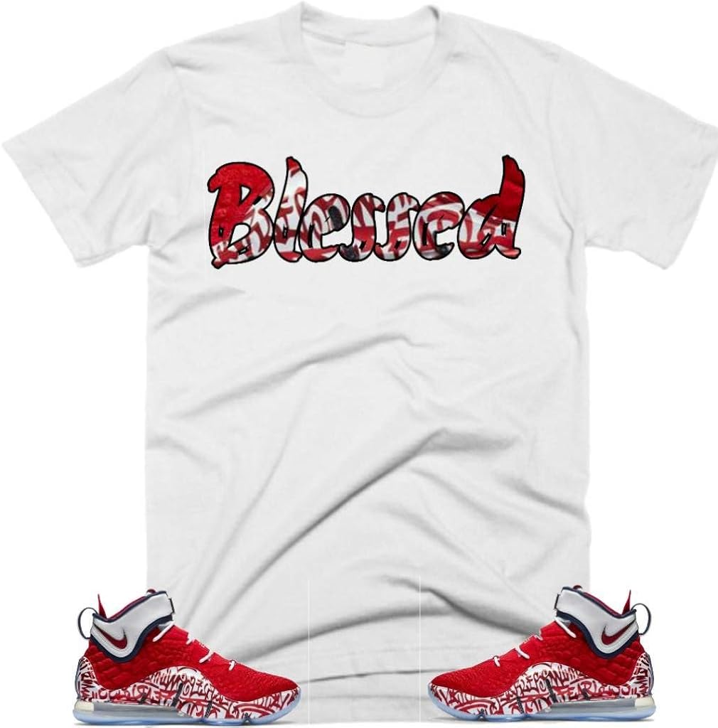 red lebron shirt