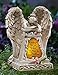 Solar Lighted Weeping Angel Garden Memorial by Collections Etc