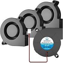 WINSINN 50mm 5015 Blower Fan 12V, 3D Printer 24 Volt Fans Blower ...