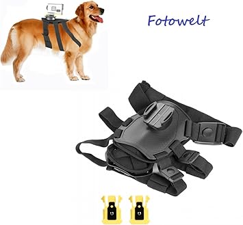 Amazon Com Fotowelt Dog Sport Pulling Harnesses Chest Strap Belt Mount For Sony Hd Action Cam Hdr As0v As100v As30v Asv Az1 Fdr X1000vr Camera Photo